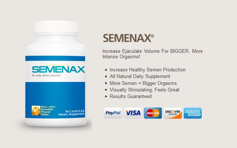 Semenax Pills - Increase Semen Volume Pills.