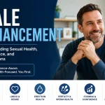 Adult man discussing sexual health and wellness with his partner at home