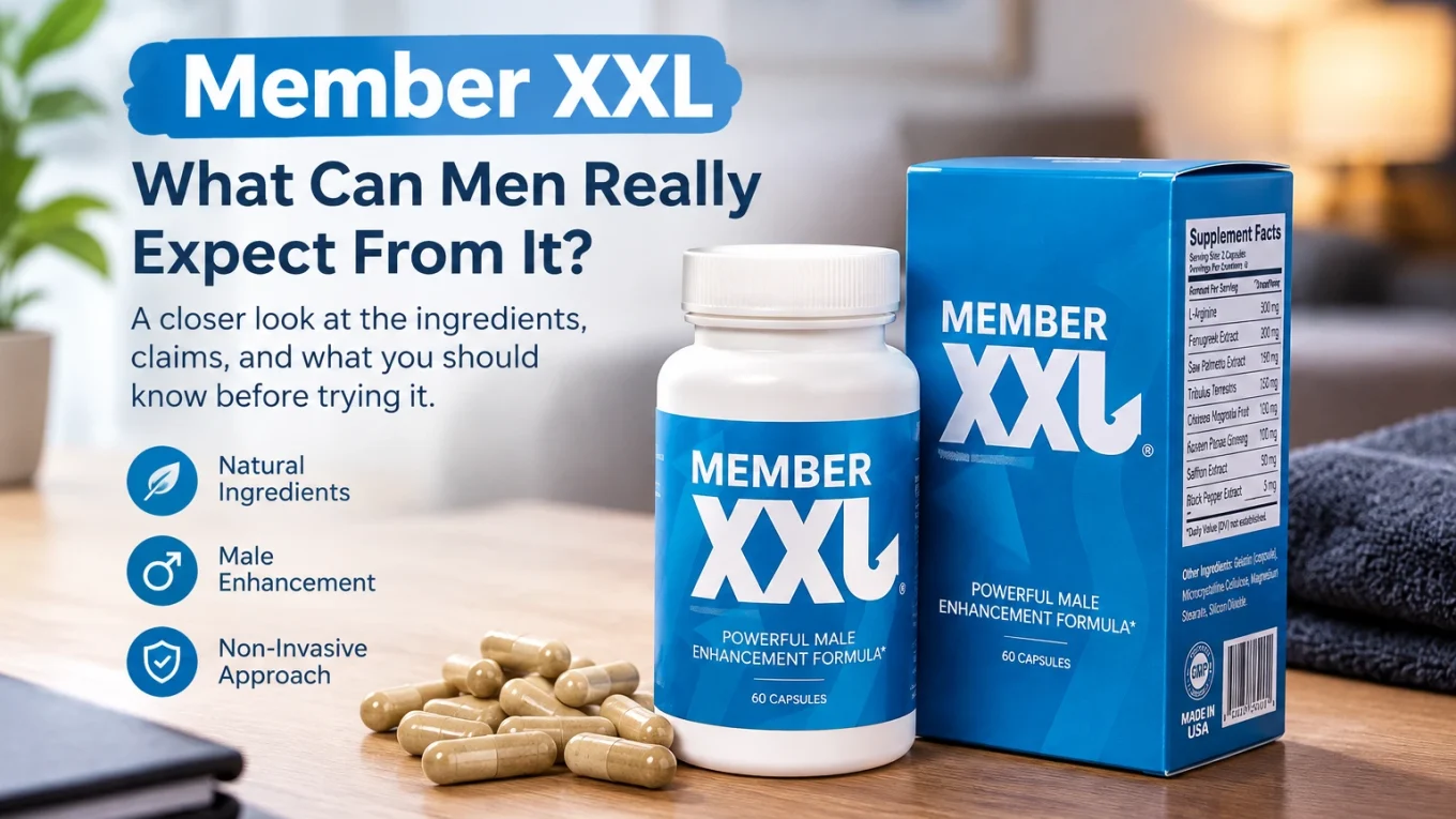 Member XXL supplement featured in a male enhancement review